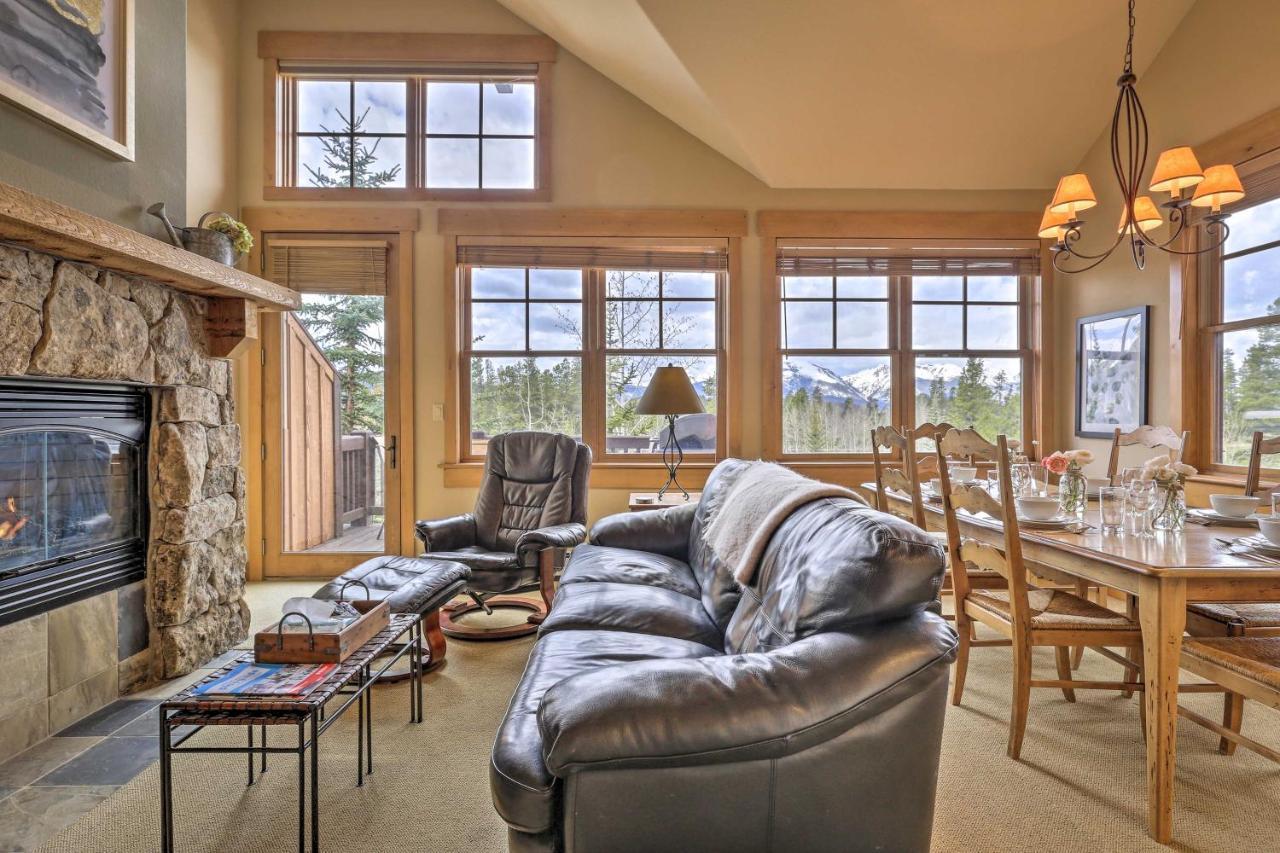 Keystone Condo On Golf Course With Mountain View Esterno foto
