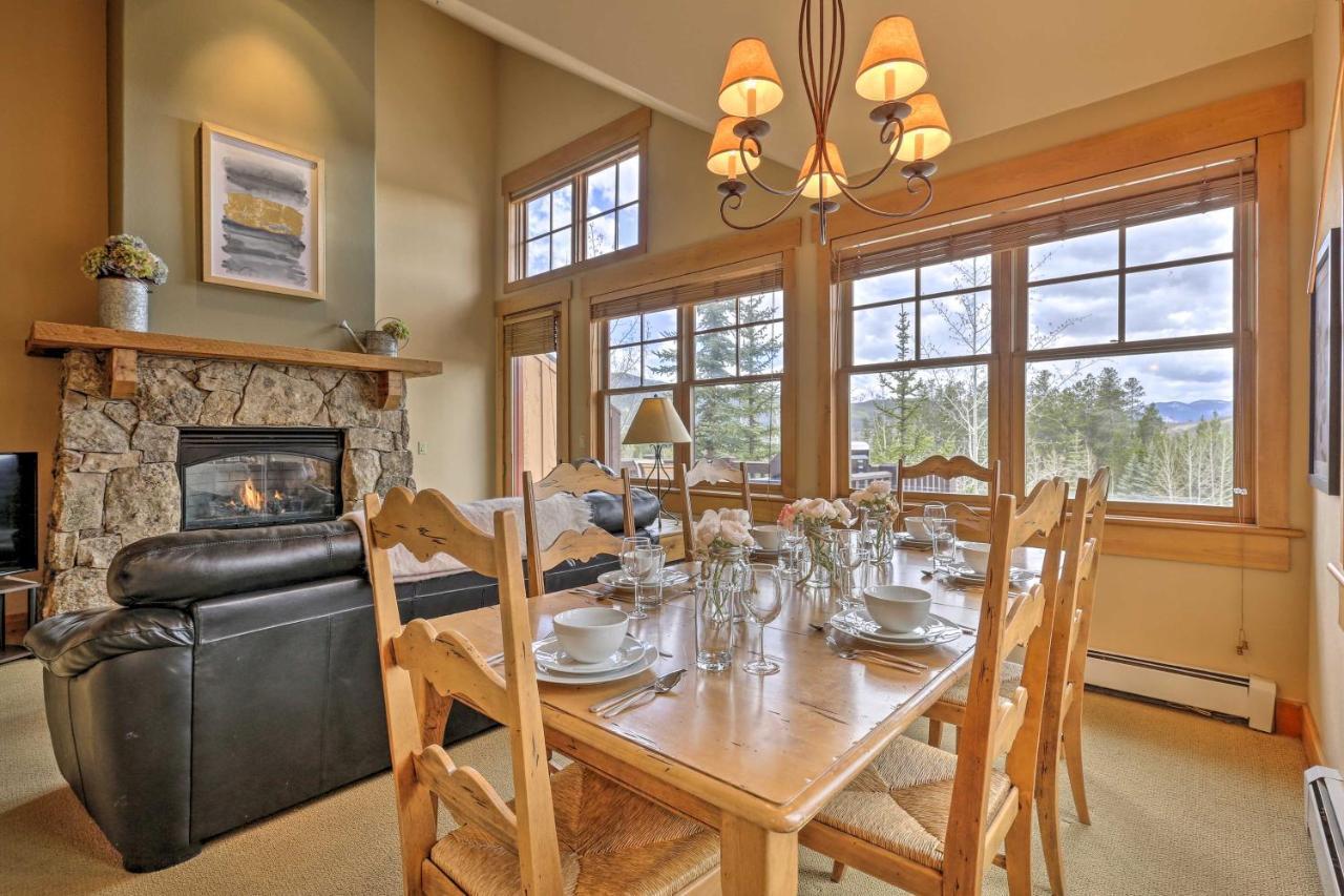 Keystone Condo On Golf Course With Mountain View Esterno foto