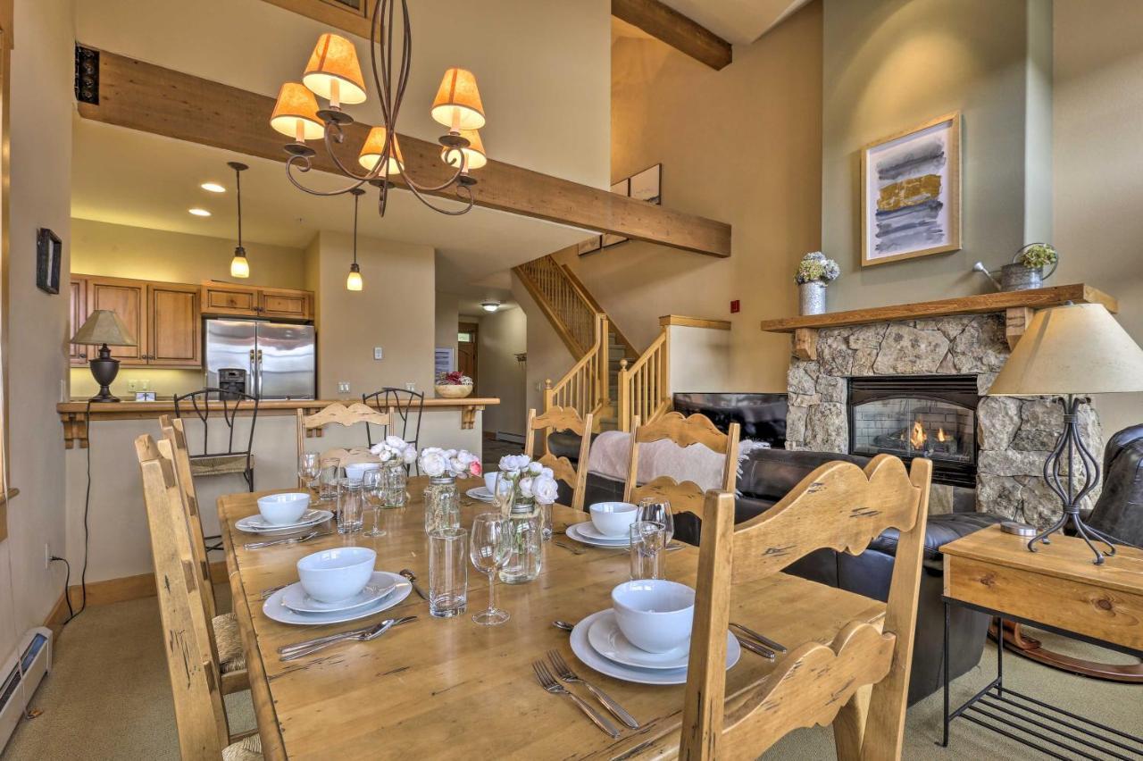 Keystone Condo On Golf Course With Mountain View Esterno foto