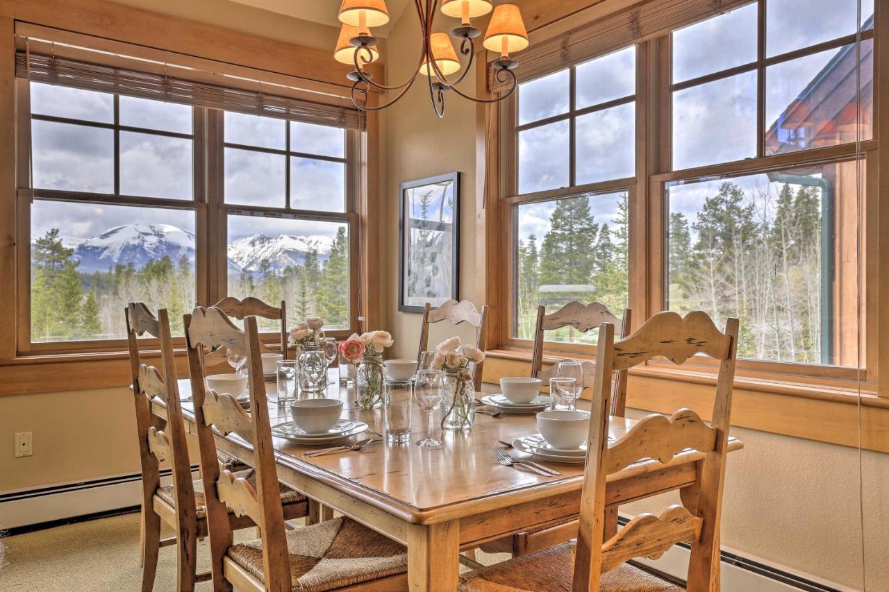 Keystone Condo On Golf Course With Mountain View Esterno foto