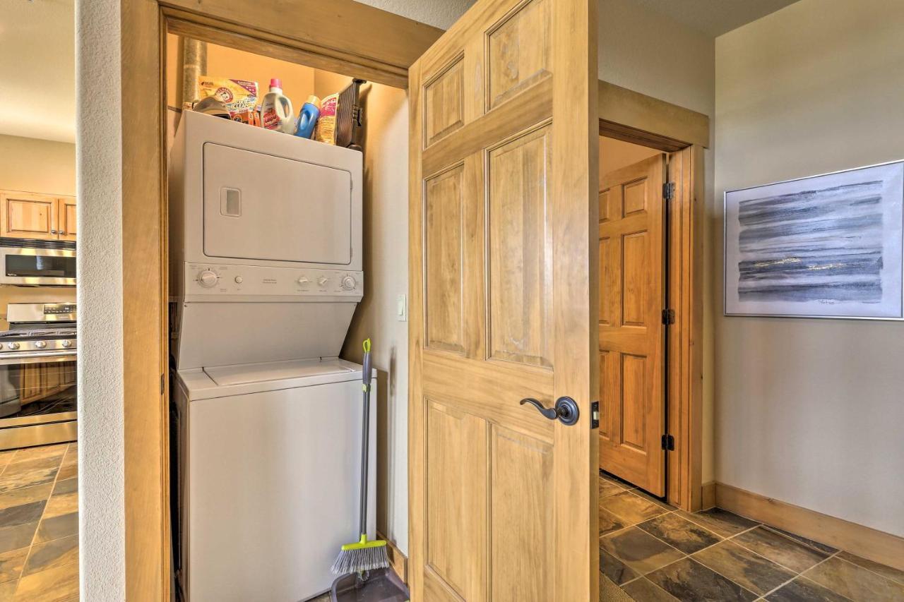 Keystone Condo On Golf Course With Mountain View Esterno foto