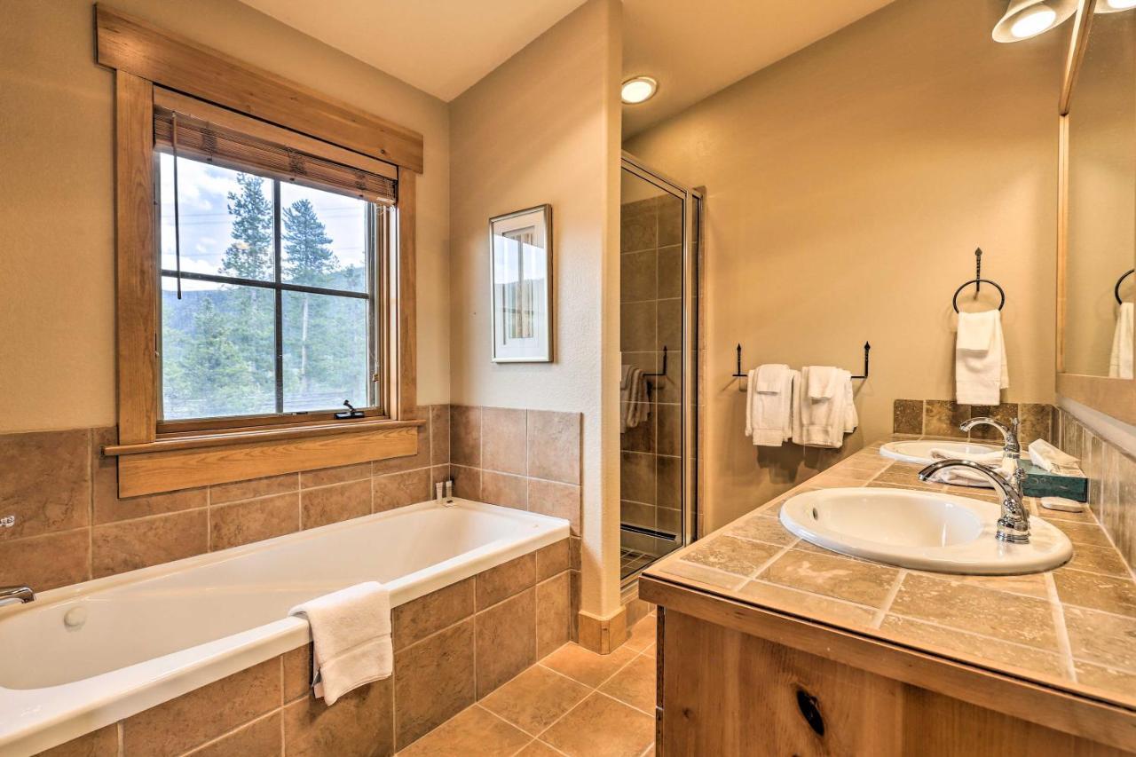 Keystone Condo On Golf Course With Mountain View Esterno foto