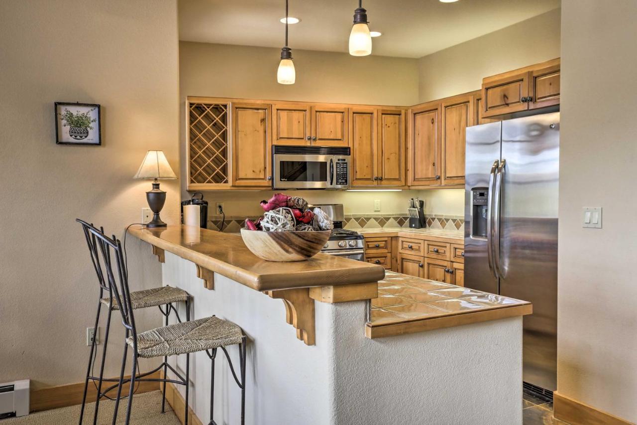 Keystone Condo On Golf Course With Mountain View Esterno foto