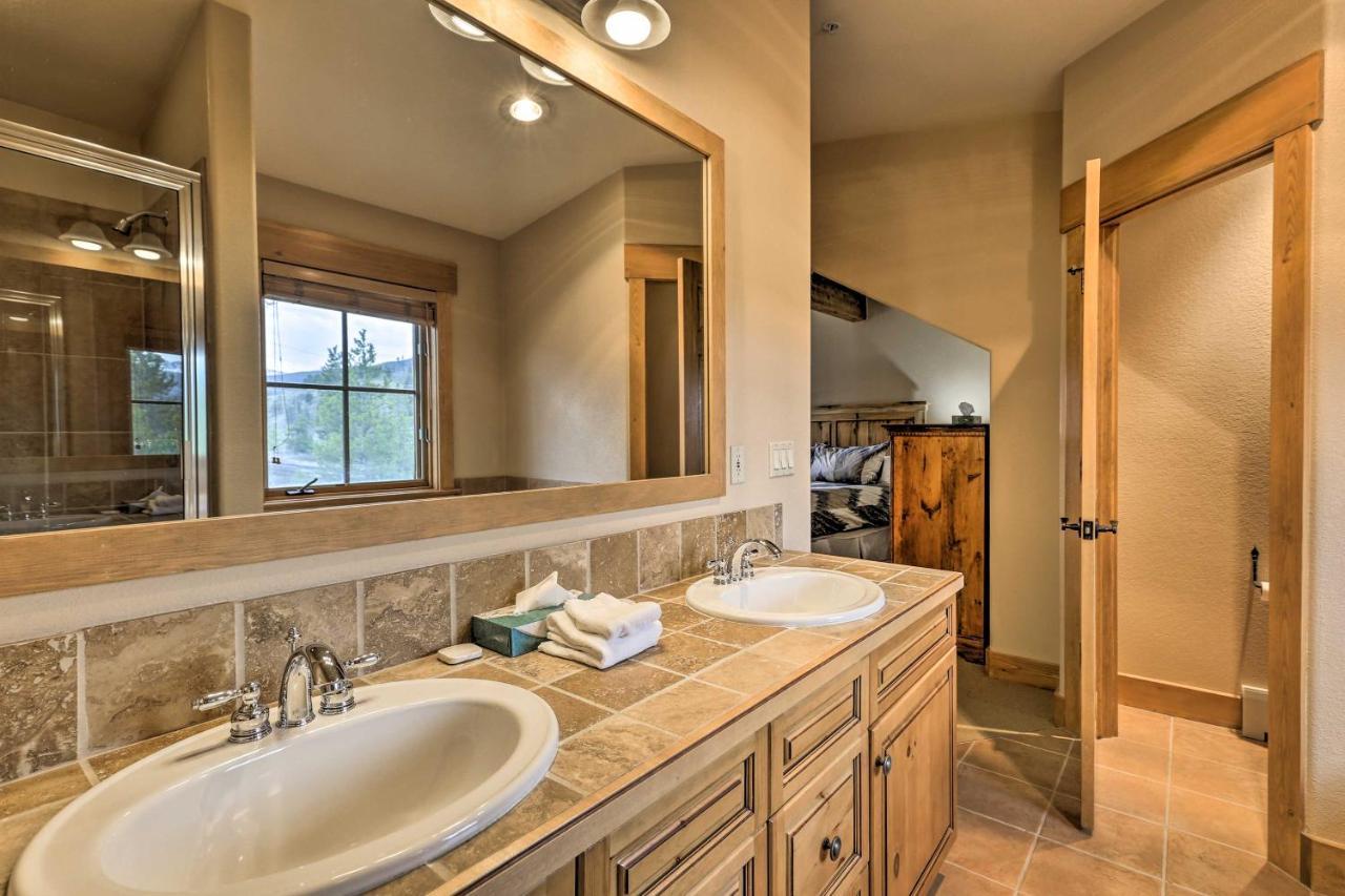 Keystone Condo On Golf Course With Mountain View Esterno foto